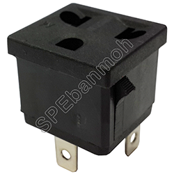 [ 5ชิ้น ] เต้ารับ AC BX-601