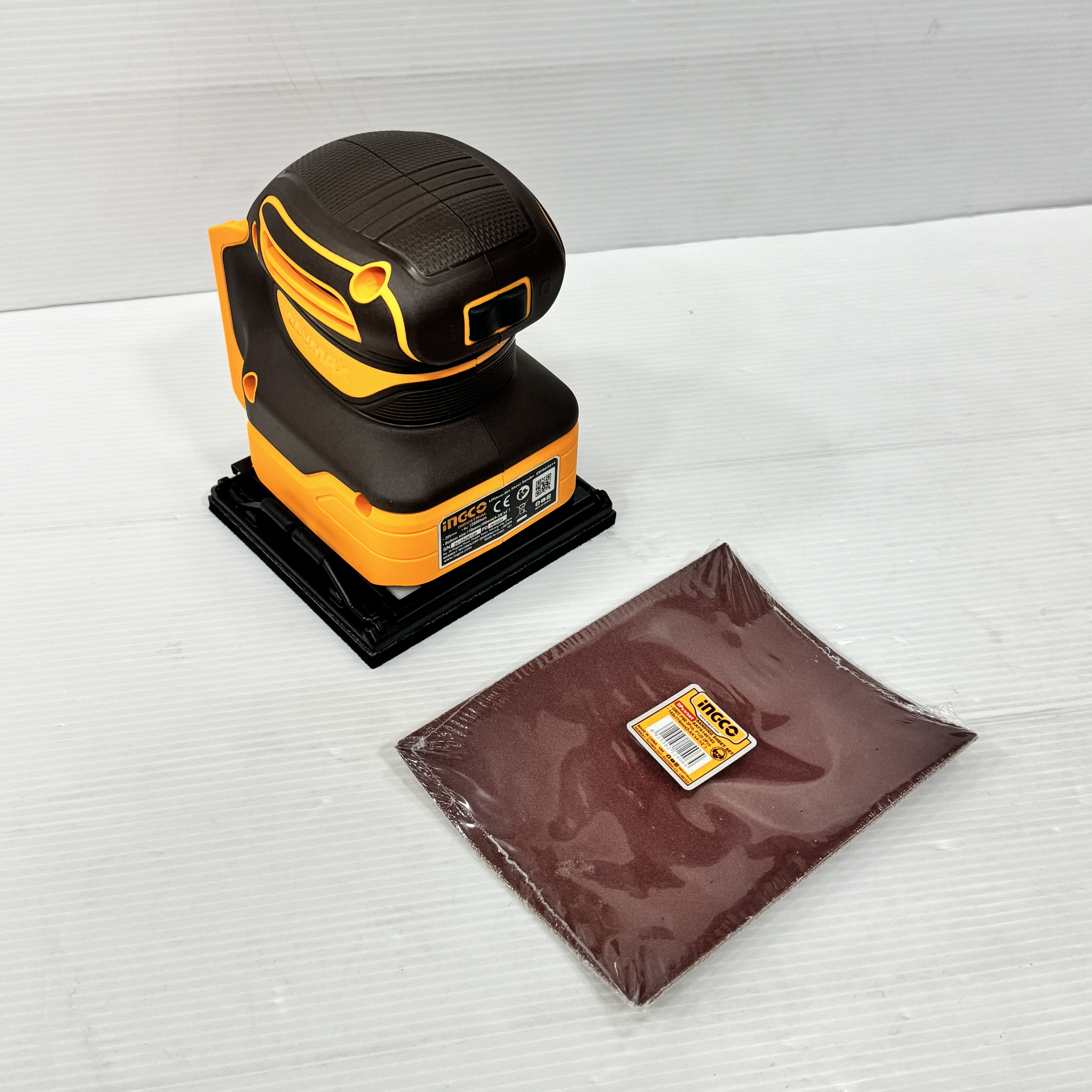 INGCO Combo Set CKLI20276 20V. (CMLI2022+CSHSLI2014) เครื่องตัดอเนกประสงค์+เครื่องขัดกระดาษทราย