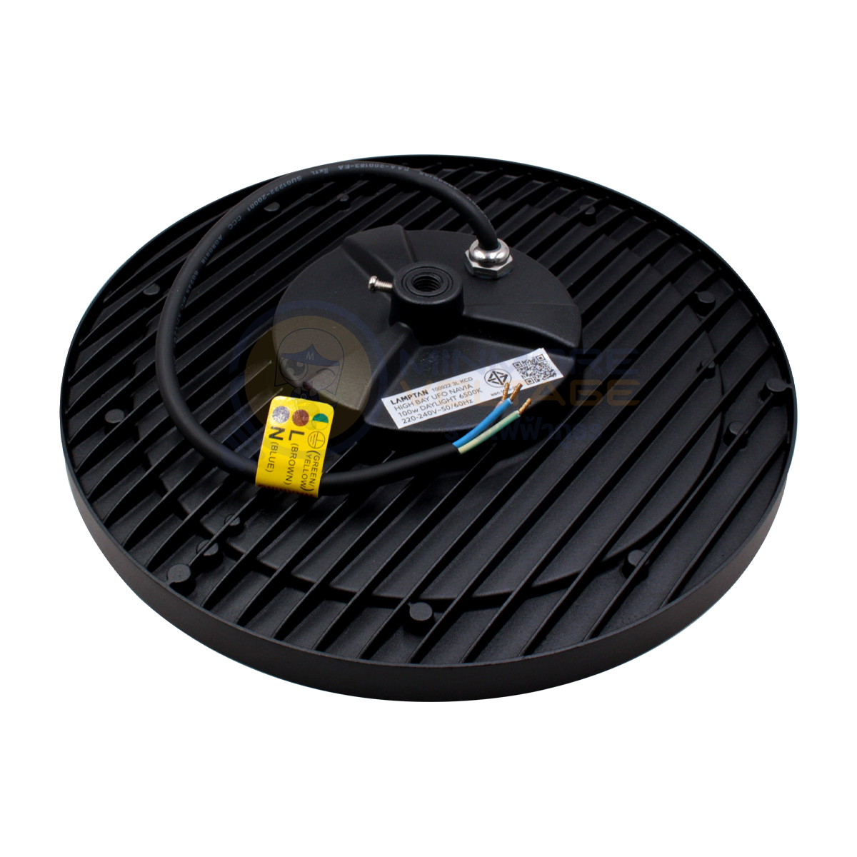 LAMPTAN โคมไฟLED แขวนภายนอก กันน้ำ ป้องกันฟ้าฝ่า ติดตั้งง่าย ยูเอฟโอ เนเวีย 100W แสงขาว/Daylight HIGHBAY UFO NAVIA