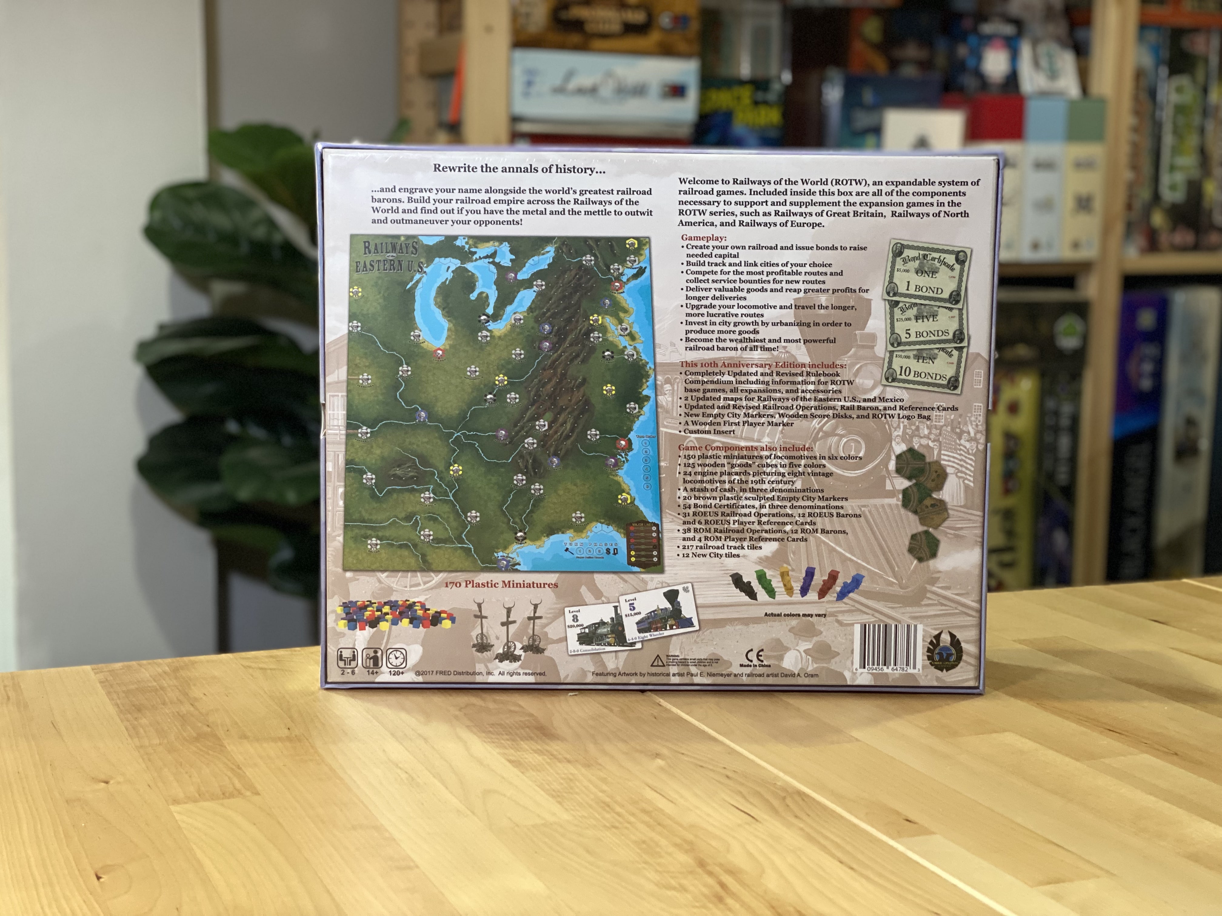 Railways of the World (10th Anniversary Edition) บอร์ดเกม ของแท้