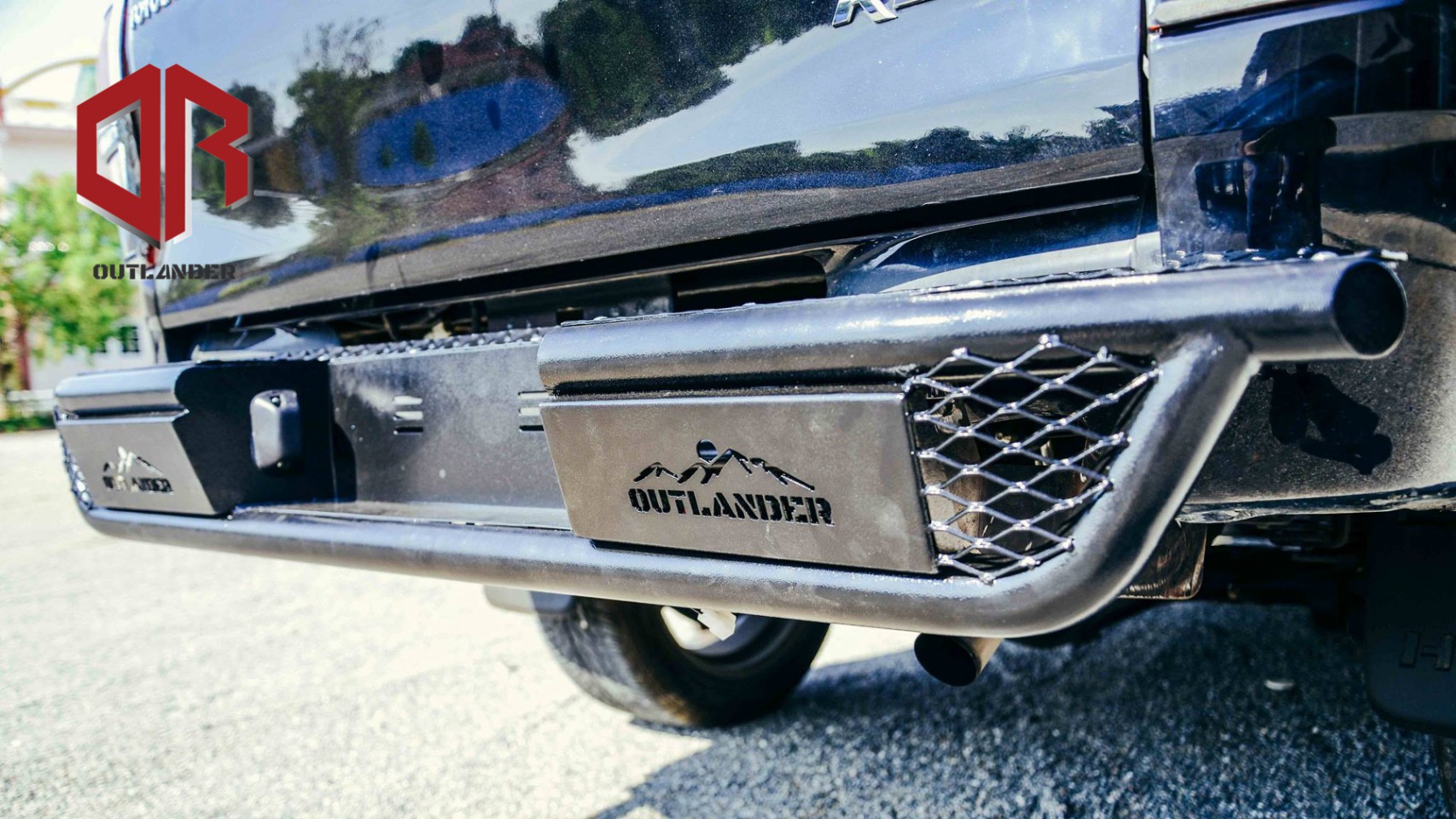 กันชนท้าย R-8 Outlander