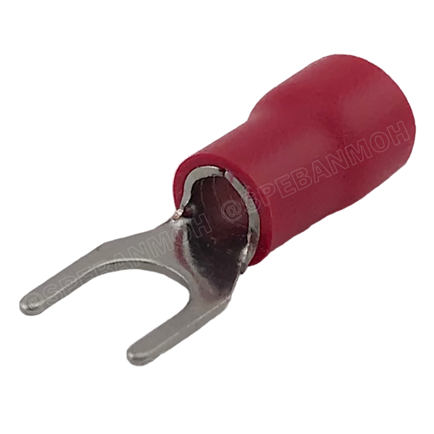 [ 100 ตัว/ถุง ] SV5.5-6 สีแดง Red หางปลาแฉก หางปลาหุ้มฉนวน Crimping Terminal เทอร์มินอล หางปลาย้ำสายไฟ หางปลาวาย หางปลาแฉกหุ้ม หางปลาแฉก Terminal Crimping หางปลา แฉกหุ้ม หางปลาต่อสาย ขั้วต่อสายไฟ หางปลาก้ามปู หางปลา