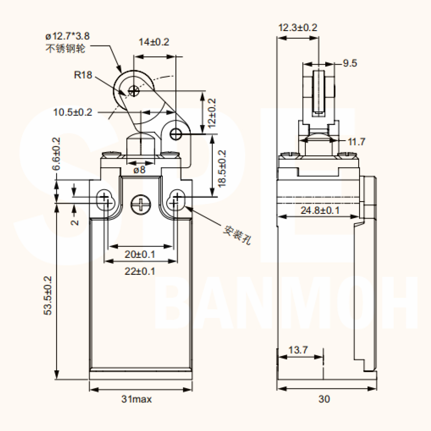 CLS-111 CNTD Limit Switch CLS 111 ลิมิทสวิทช์ Limitswitch Limit Switch CNTD ลิมิตสวิทย์ ก้านยาว ล้อสั้น ล้อยาว ล้องอ ล้อใหญ่ ก้านเข็ม ก้านสั้น ปุ่มกด ลิมิทสวิท CNTD COM NO NC กดติดปล่อยดับ Momentary On กดดับปล่อยติด Momentary Off กดติด ปล่อยดับ กดดับ ปล่อ
