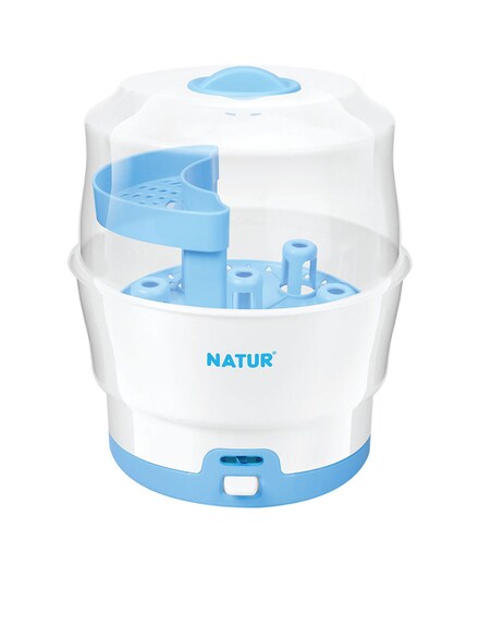 NATUR เนเจอร์ เครื่องนึ่งขวดนมไฟฟ้า((SZ-3) รุ่น 10 นาที แถมฟรี ขวดนมเนเจอร์ 4ออนซ์ และ8 ออนซ์1เครื่อง