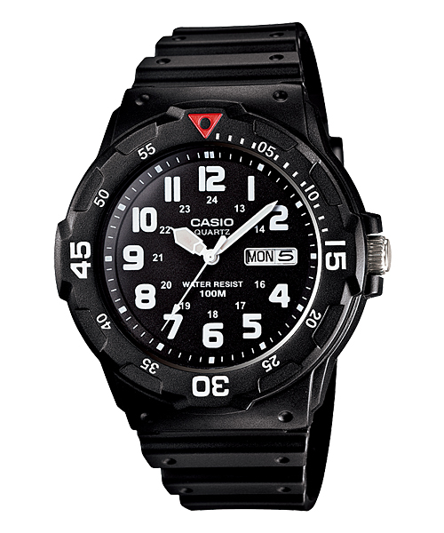 CASIO รุ่น MRW-200H-1BVDF สีดำ สินค้าของเเท้ รับประกันศูนย์ CMG 1 ปี