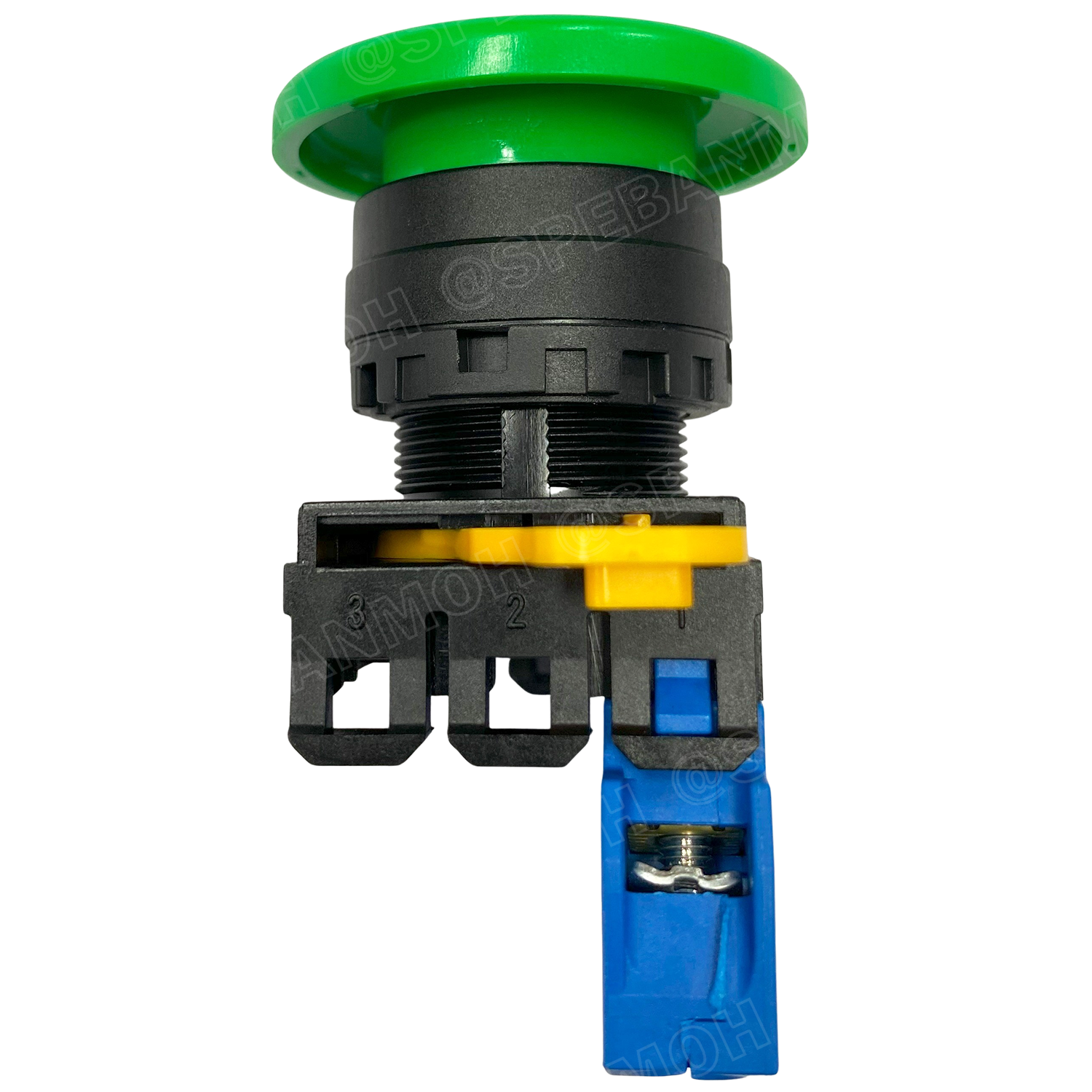 [ 1ชิ้น ] YW1B-M4E10 สวิทช์กดติดปล่อยดับ สีเขียว Green 1NO IDEC ไอเดค สวิทช์คอนโทรล 22mm Push Button Switch สวิทช์ไฟ กดเด้ง Momentary สวิทช์กด คอนแท็คเสริม NO สวิทช์ไฟฟ้า 22 มิล Control Switches สวิทช์หน้าตู้ 22มิล