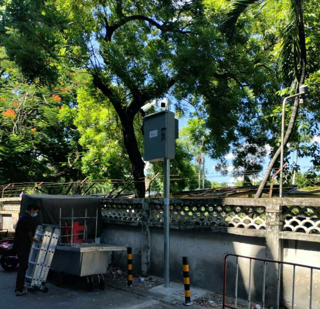 ผลิตเสากล้องวงจรปิด