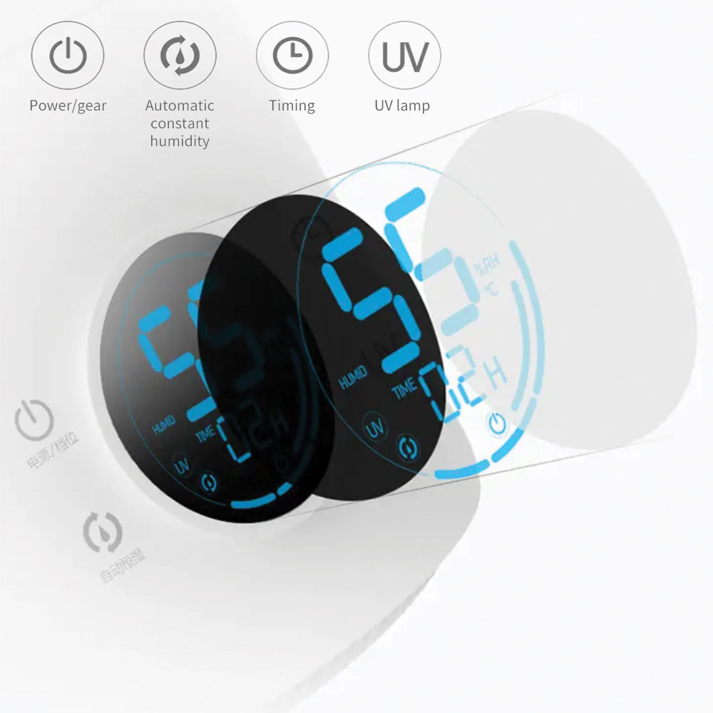Mi Deerma Air Humidifier Ultrasonic F628S เครื่องพ่นไอน้ำอโรม่า เครื่องเพิ่มความชื้น รับประกัน 1 ปี