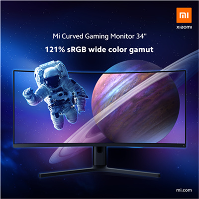 Xiaomi Curved Gaming Monitor 34 Inch XMI-BHR5133GL เกมมิ่งมอนิเตอร์จอโค้งขนาด 34 นิ้ว ประกันศูนย์ 1 ปี