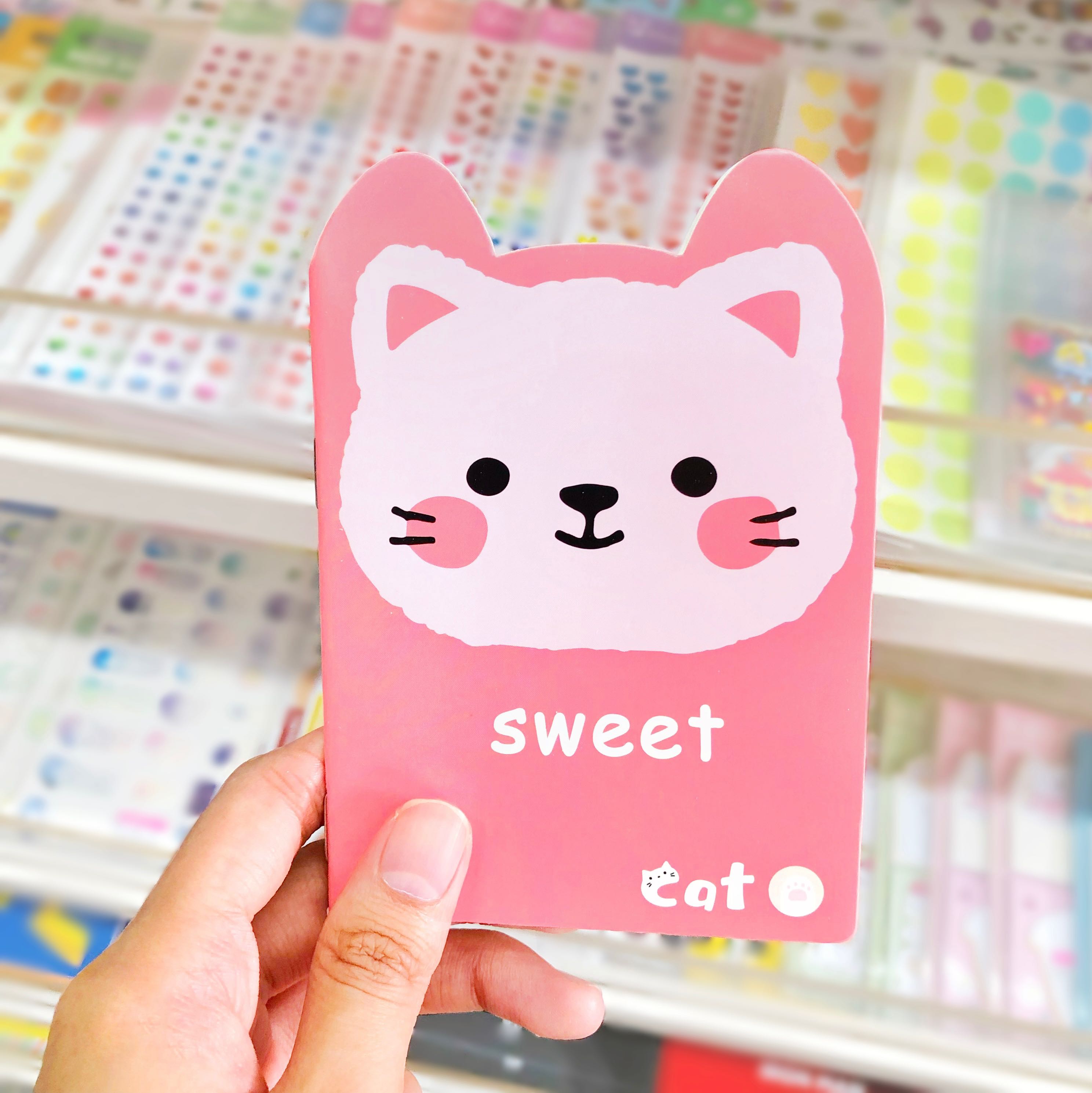 สมุดโน๊ต สมุดจดบันทึก สมุดไดคัท รูปสัตว์ รุ่น K080 LUCK BOBO