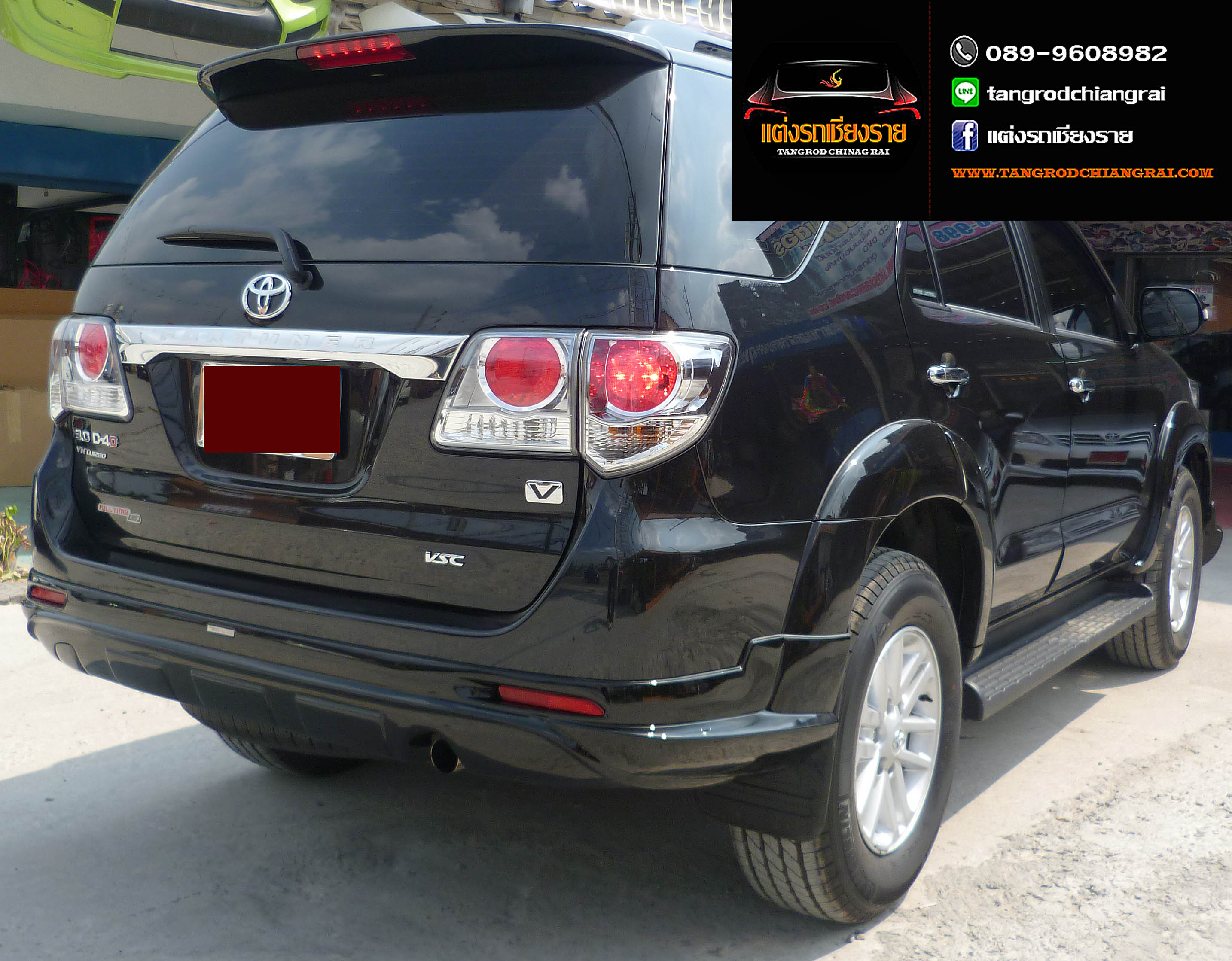 ชุดแต่ง TRD Sportivo V4 FORTUNER ปี 2012-2014