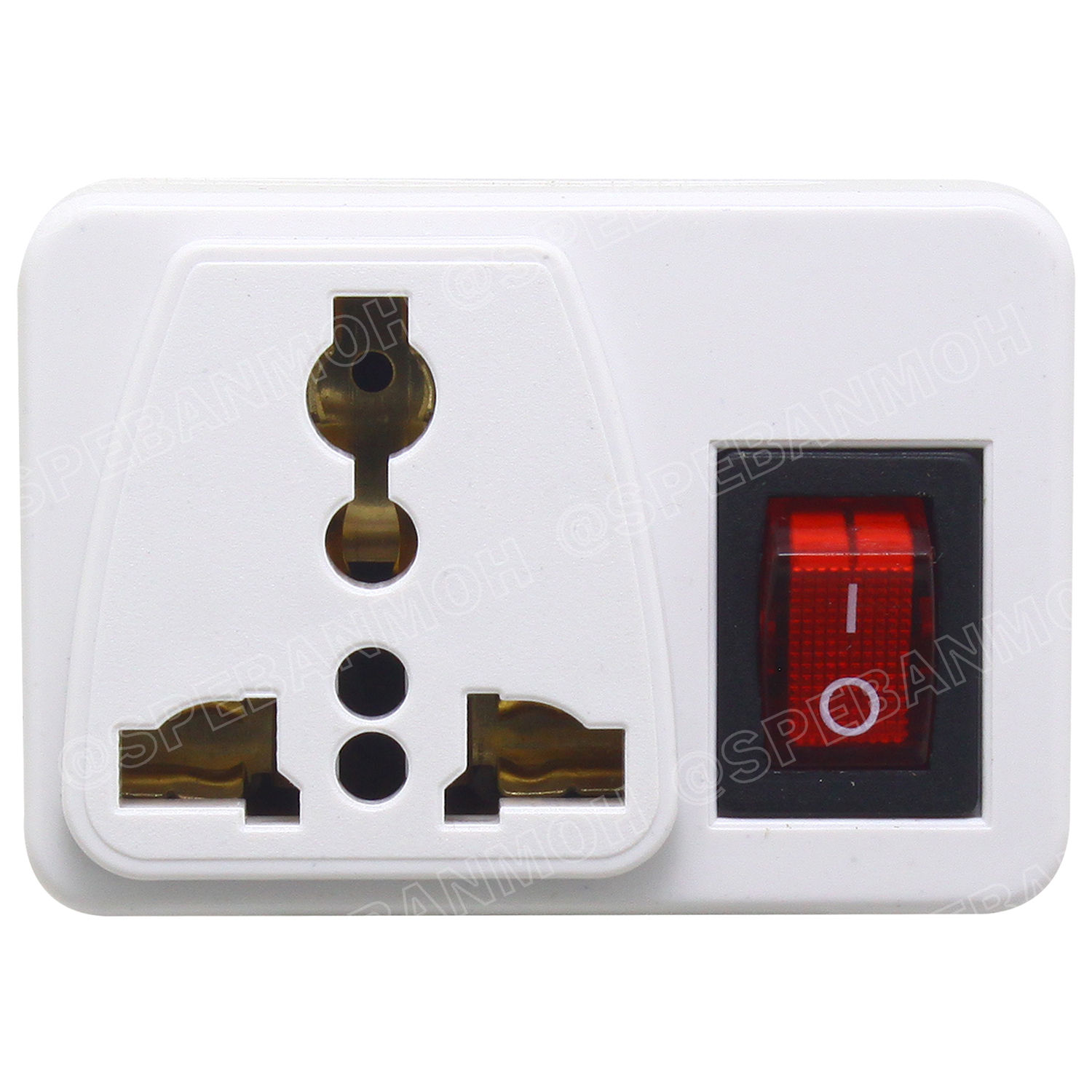 [ 1ชิ้น ] CO6S ปลั๊กแปลงขาแบน มีสวิทช์ Toshino โตชิโน 2000W 10A 250VAC CO6S Series เต้ารับนานาชาติ Universal AC Adapter Plug ไฟบ้าน โตชิโน่ Toshino Adaptor Plug มาตรฐาน มอก หัวแปลงปลั๊ก AC โตชิโน Travel Plug ปลั๊กท่องเที่ยว 2000วัตต์