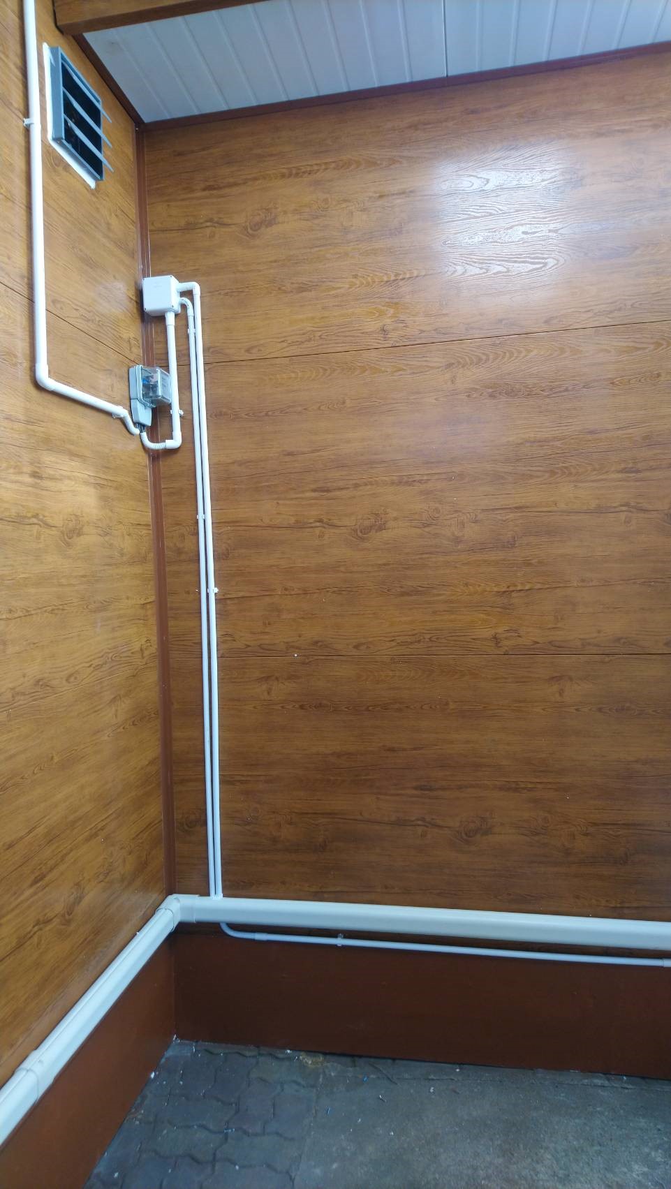 บ้านน็อคดาวน์ ผนังหลังคาepsโฟม 3.40x5.460m.