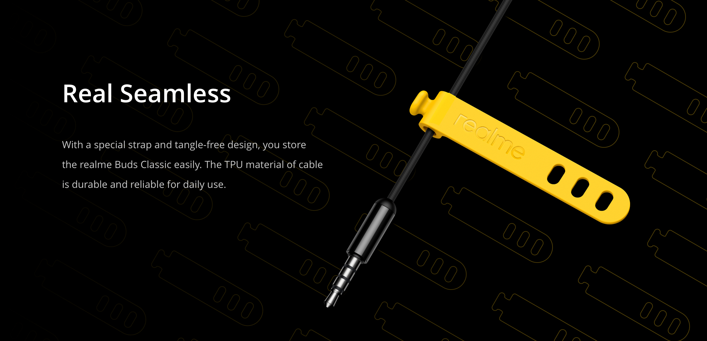 หูฟัง Realme RMA2001 Buds Classic (Black) " รับประกัน 6 เดือน "