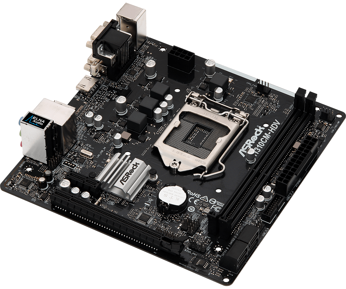 Mainborad ASROCK H310CM-HDV (รับประกัน 3 ปี)