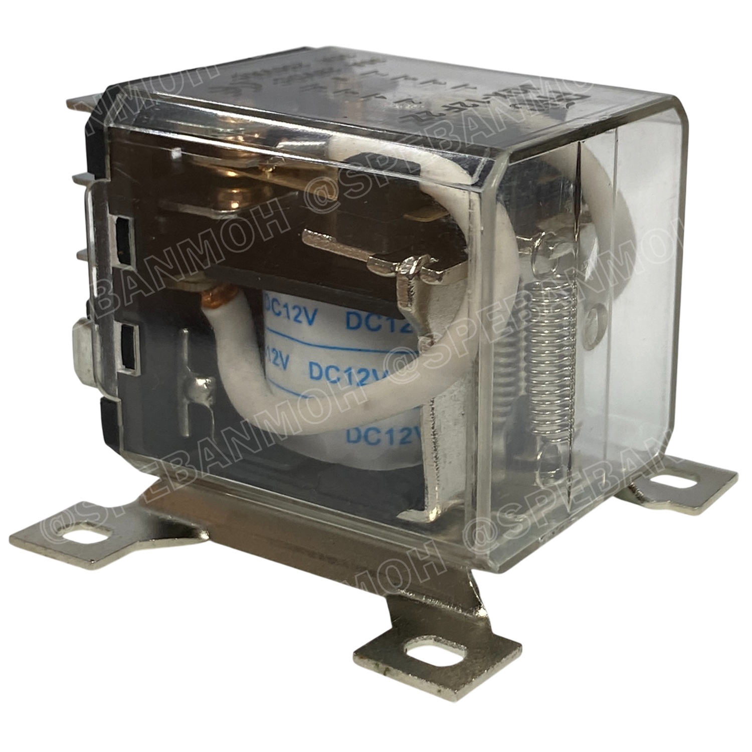 [ 1 ชิ้น ] JQXX-12F-012V รีเลย์ JQXX-12F Coil 12VDC 30A 250VAC 30A 28VDC Power Relay 8P 8ขา รีเลย์กําลังสูง 30แอมป์ 2NO 2NC Electromagnetic Relay อุปกรณ์ไฟฟ้า สวิทช์ไฟฟ้า High Power Relay JQX พร้อมขายึด