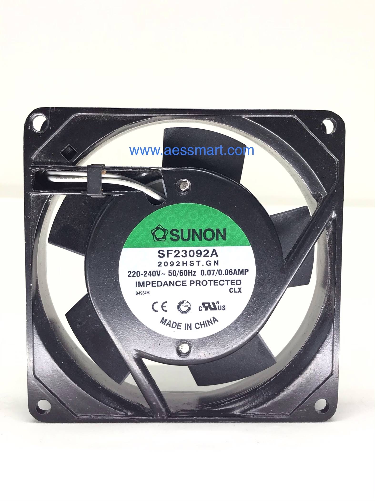 SF23092A : พัดลมระบายความร้อน Sunon 3.5"x3.5"x1" 220V