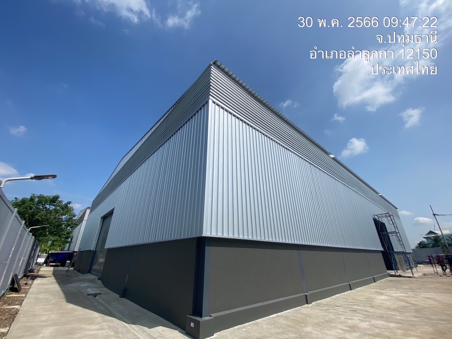 โกดังสำเร็จรูปHW-Hc 30x41x9m.ปทุมธานี