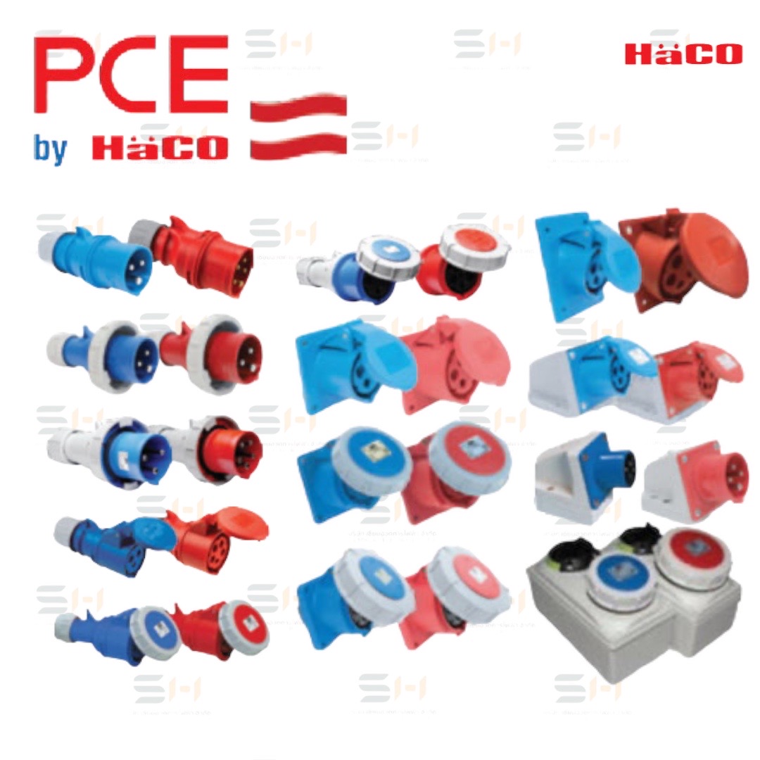 ปลั๊กเพาเวอร์ / POWER PLUG AND SOCKET (PCE) รุ่น 013-6V…, 025-6V, 0132-6V…, 0252-6V, 033-6…, 045-6, 213-6V…, 225-6V, 2132-6V…, 2252-6V, 233-6…, 245-6