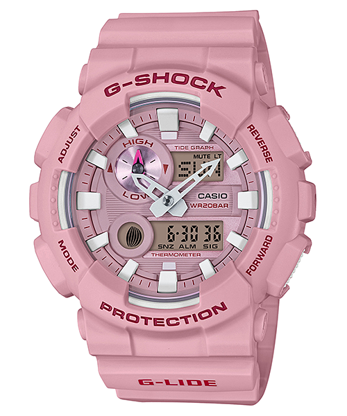 CASIO G-SHOCK รุ่น GAX-100CSA-4ADR สีชมพู สินค้าของเเท้ รับประกันศูนย์ CMG
