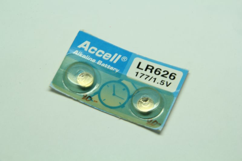 LR626 : Accell, 1.5V, Alkaline Battery
