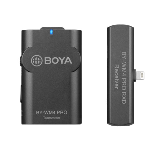 BOYA BY-WM4 PRO-K3 2.4GHz Wireless Microphone System For ios devices รับประกันสินค้า 2 ปี