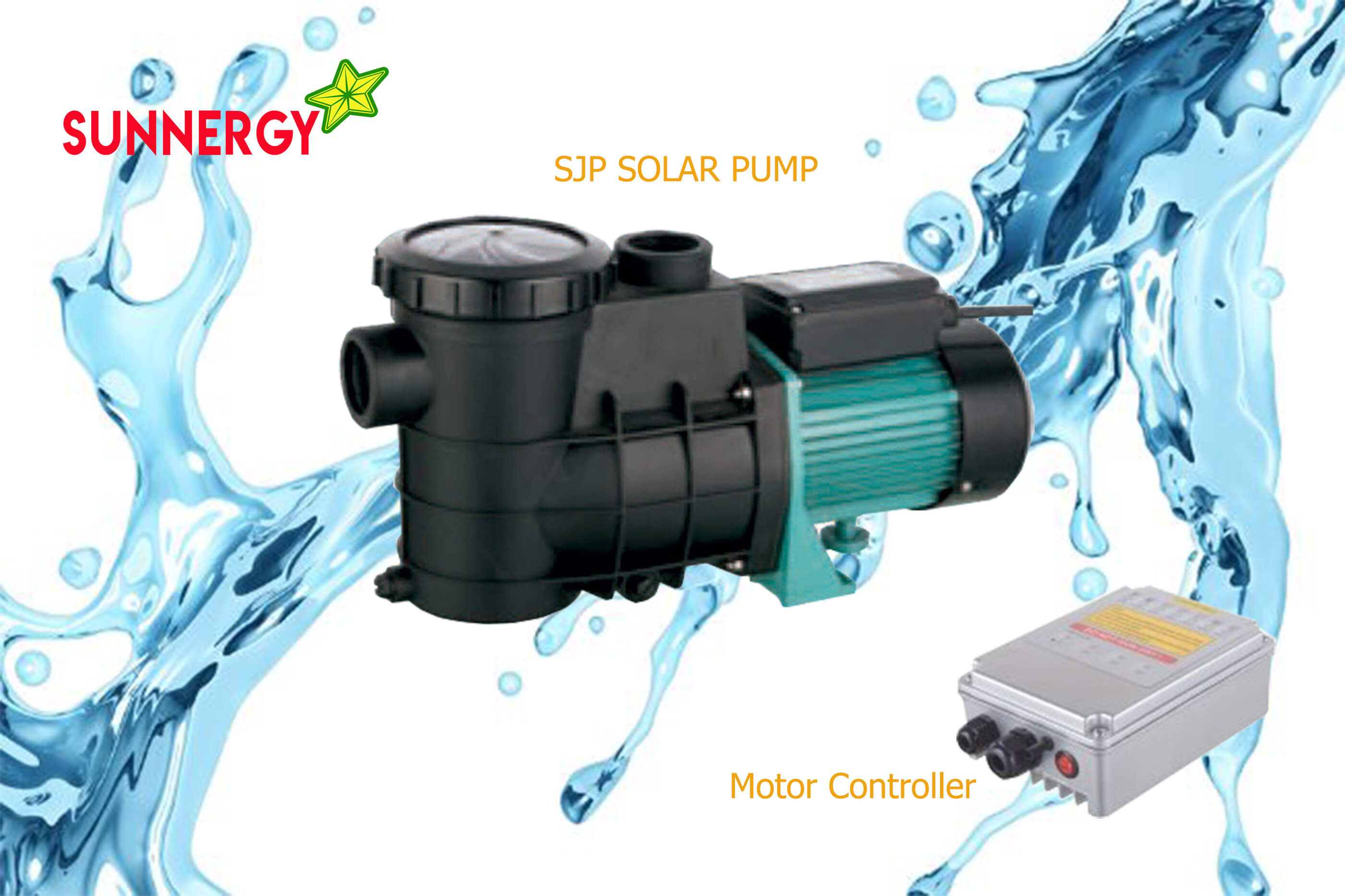 ปั๊มน้ำหอยโข่ง STC-SJP SOLAR PUMP