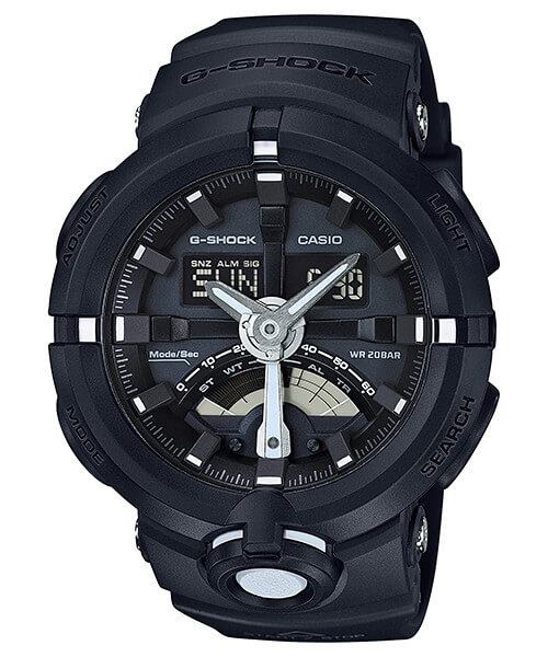 CASIO G-SHOCK รุ่น GA-500-1ADR สีดำ สินค้าของเเท้ รับประกันศูนย์ CMG 1ปี