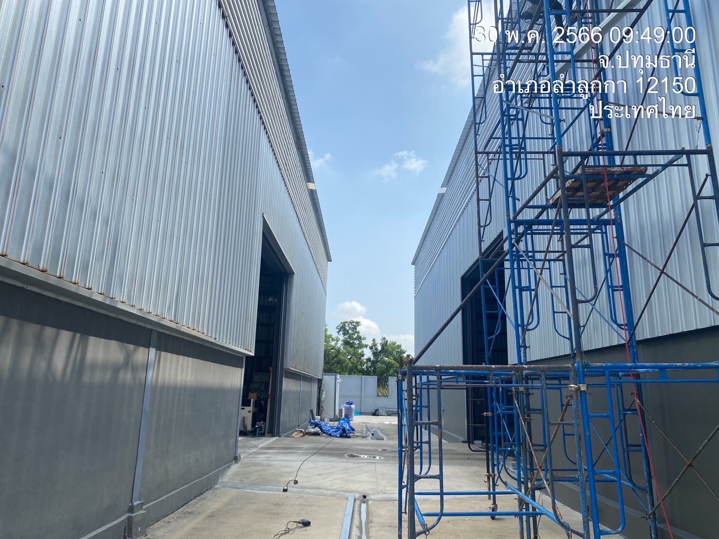 โกดังสำเร็จรูปHW-Hc 30x41x9m.ปทุมธานี