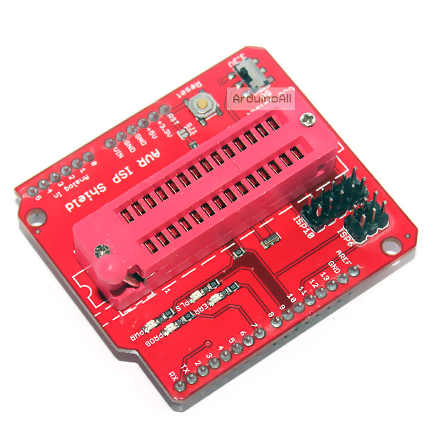 A780 : AVR ISP Shield สำหรับโปรแกรม IC Arduino