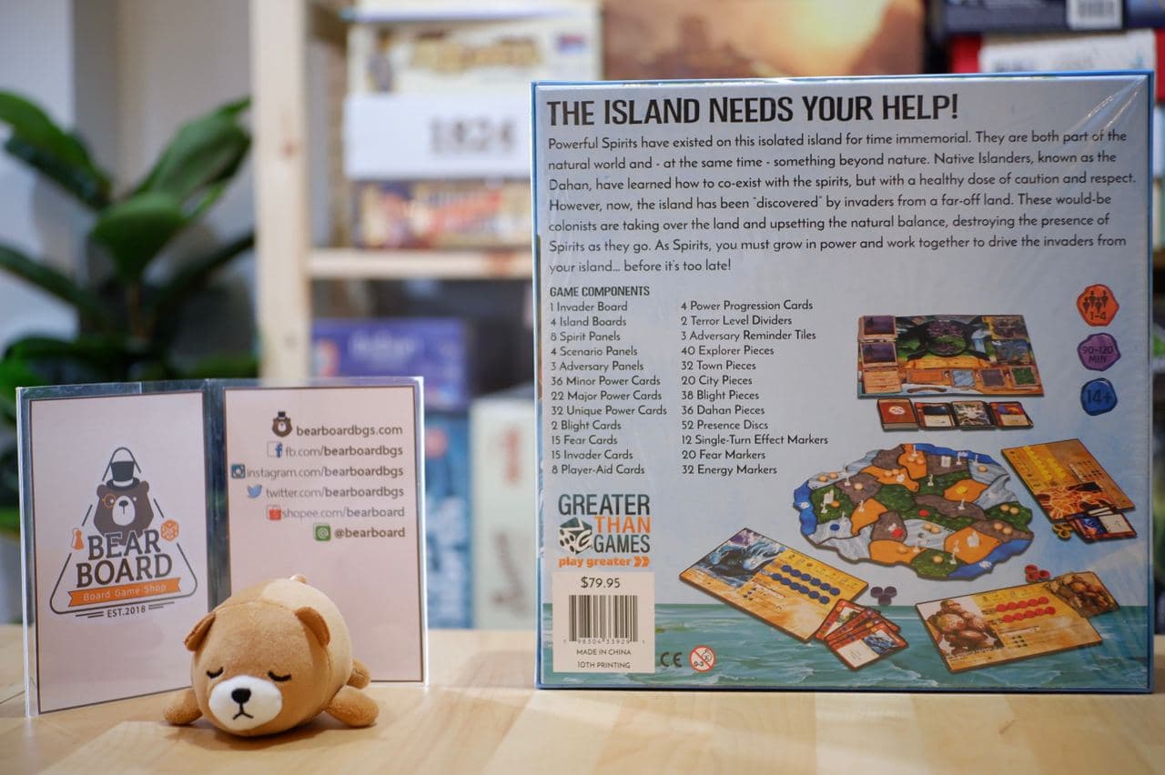 Spirit Island บอร์ดเกมของแท้ 100%