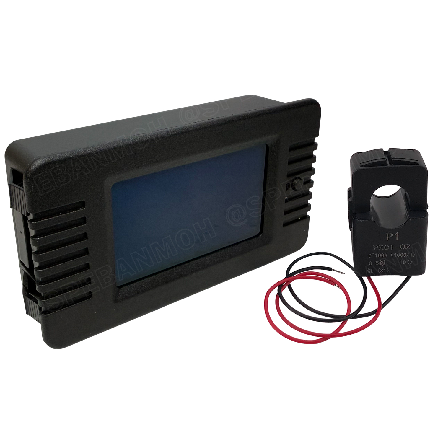 [ 1 ชิ้น ] PZEM-022 AC Power Meter มิเตอร์ดิจิตอล 0-100A 80-260V โวลท์ แอมป์ วัตต์ พลังงานไฟฟ้า ความถี่ พาวเวอร์แฟ็คเตอร์ Digital Multi-Function Meter มัลติมิเตอร์ วัดกระแส วัดแรงดัน AC Meter พาแนลมิเตอร์ Panel Meter มิเตอร์ติดหน้าตู้ LCD Digital