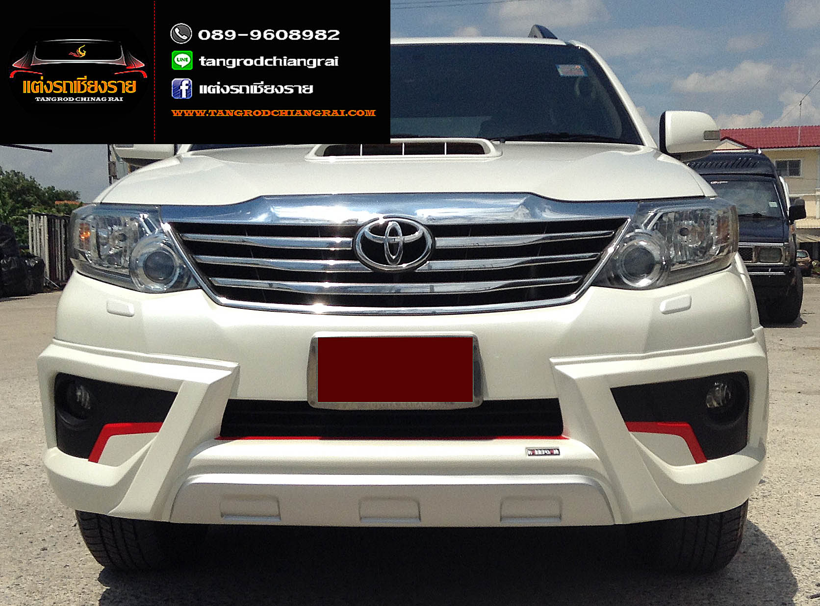 ชุดแต่ง FREEFROM-FX FORTUNER ปี 2012-2014