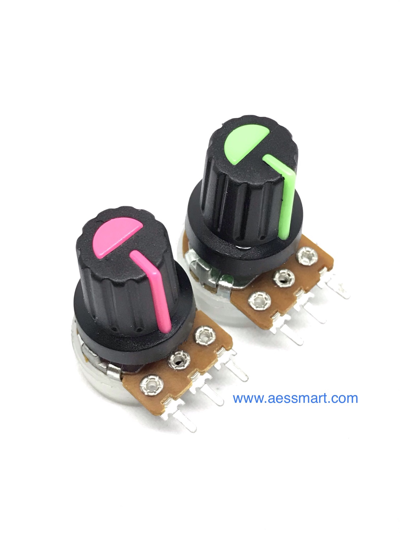 KNOB001 : ลูกบิดวอลลุ่ม(คละสี)