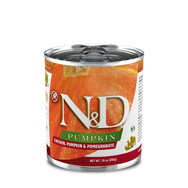 อาหารเปียกสุนัขเกรดซุปเปอร์พรีเมี่ยม Farmina CHICKEN, PUMPKIN & POMEGRANATE ADULT WET FOOD 10.048oz จากประเทศอิตาลี