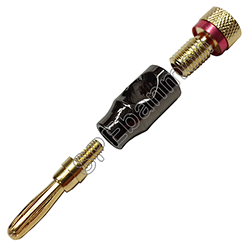 BNN-020 ∅4 mm ปลั๊กกล้วย/บานานา (Banana plug) ชุบทอง N/A