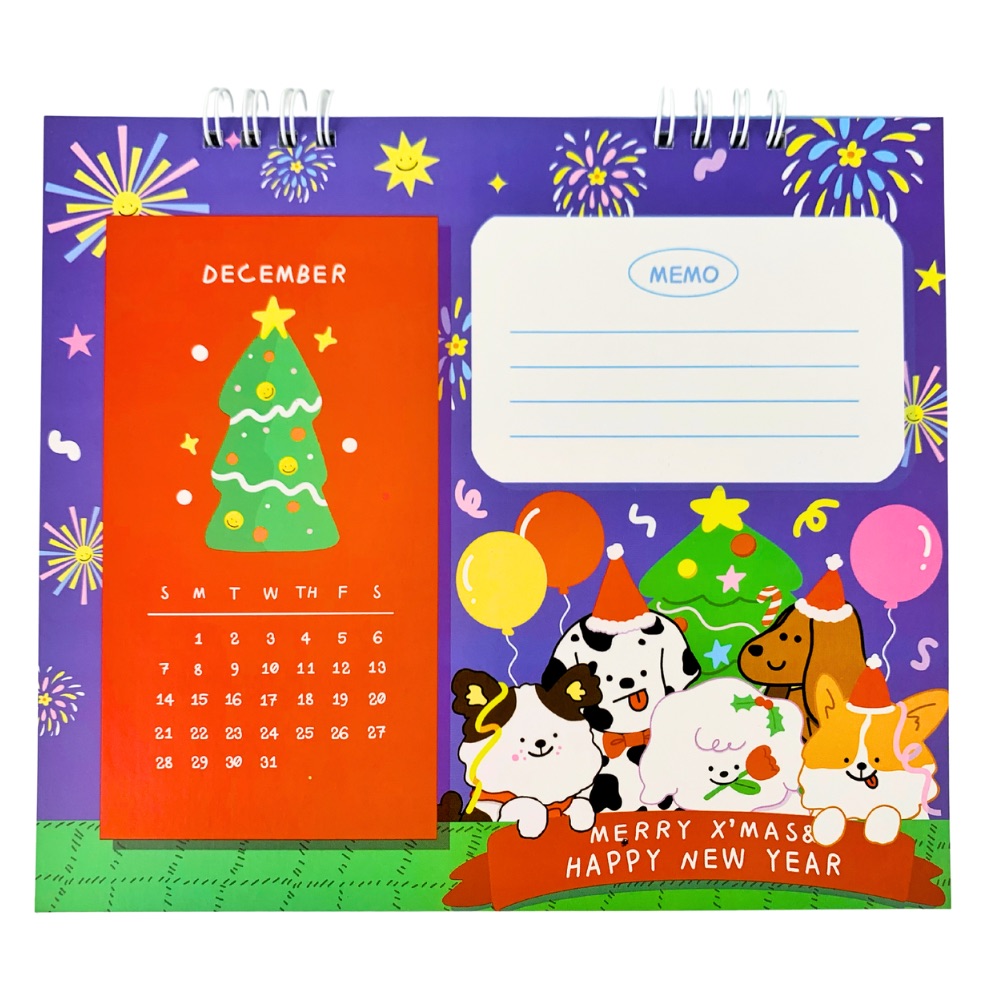 ปฏิทินตั้งโต๊ะ calendar ปี พ.ศ. 2568 / ค.ศ. 2025 Allwrite รุ่น AW292 ขนาด 7 x 8 นิ้ว