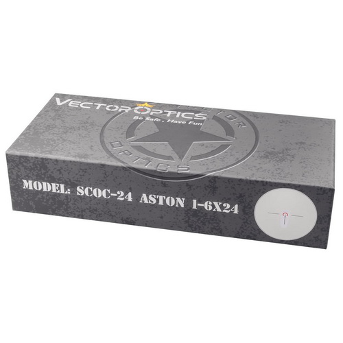 VECTOR OPTIC กล้อง Aston 1-6x24SFP scope เส้นเล็งมีไฟ