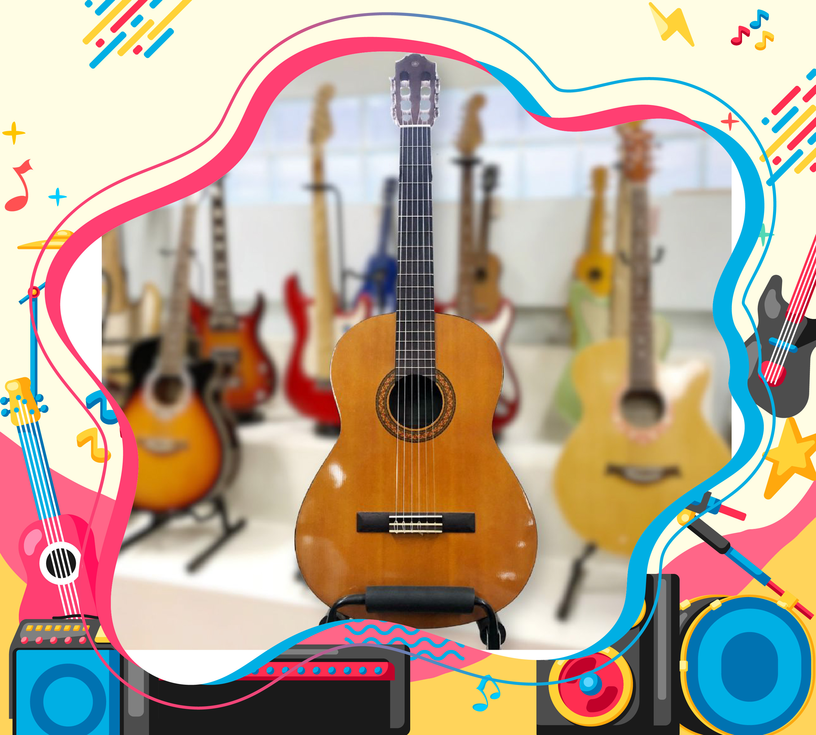 กีตาร์คลาสสิค YAMAHA C-40