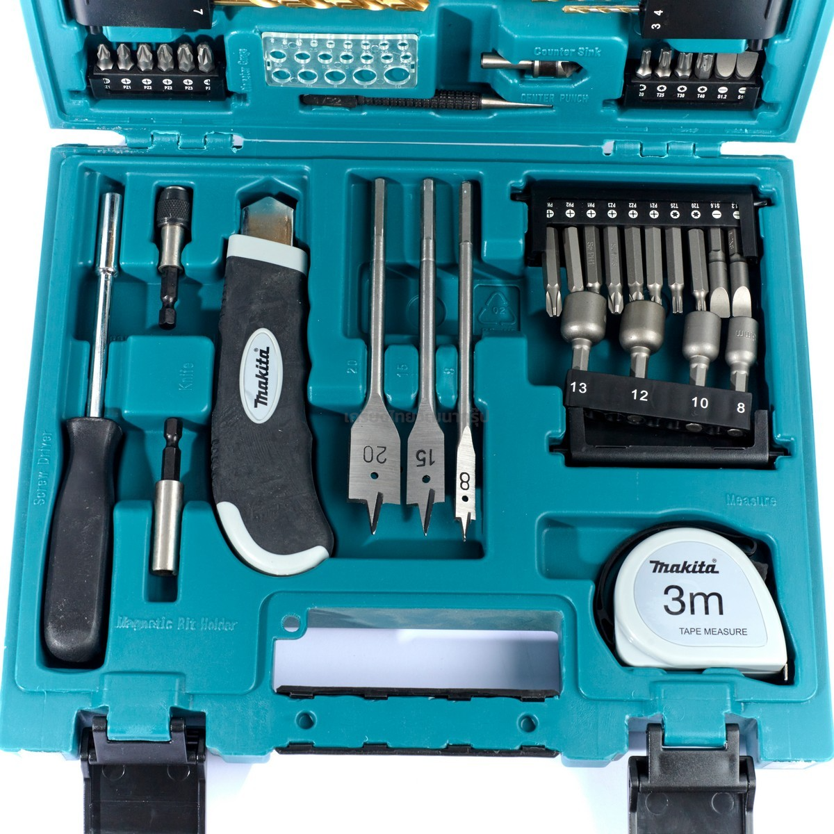 MAKITA D-37144 MACCESS ดอกสว่านและอุปกรณ์เสริม 71 ชิ้น
