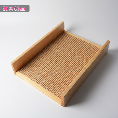 แผ่นไม้ข่วนแบบมีขอบ 30*40 ซม.