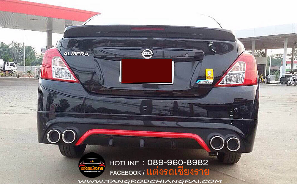 ชุดแต่งรอบคัน SNP V2 ALMERA 2014