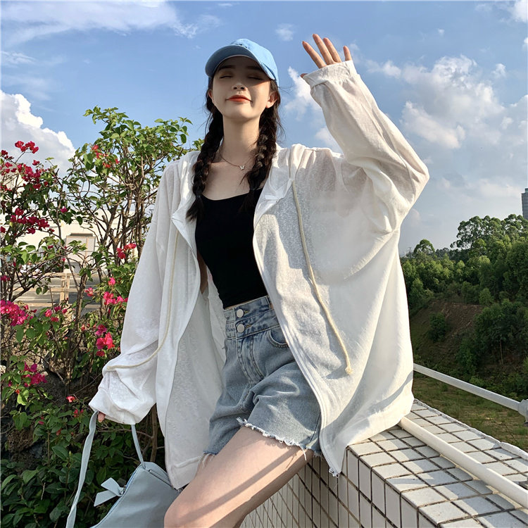 See through jacket - เสื้อแจ็คเก็ตซีทรูแขนยาว