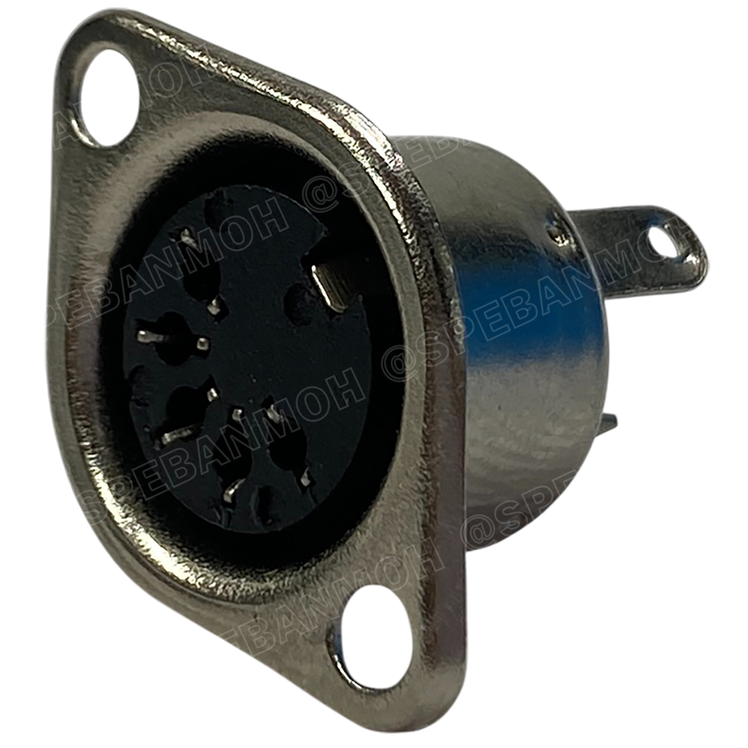 [ 1 ชิ้น ] DIN-JM-5P ปลั๊ก DIN เมียติดแท่น 5ขา แจ็คตัวเมีย Female DIN Connector 5Pin Socket ซ็อกเก็ต ปลั๊กแจ็คเชื่อมต่อ ปลั๊กดิน Din Plug 5P แจ็คเยอรมัน ปลั๊กไมค์ประชุม MIDI Power Source Plug Audio AV Connector อะแดปเตอร์