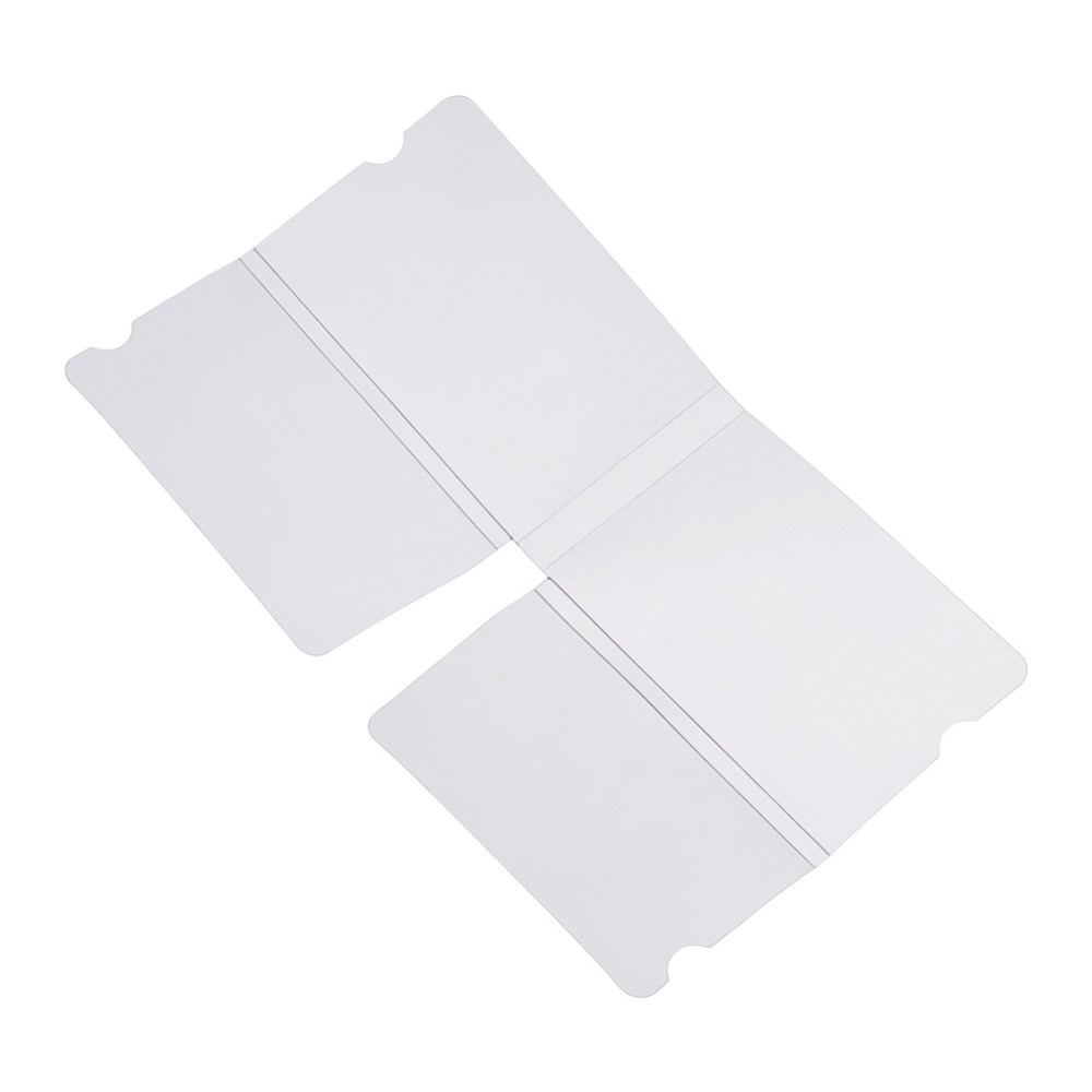 ซองพลาสติกสำหรับจัดเก็บหน้ากากอนามัย แบบพับเก็บ สีขาวใส ขนาด 18.5x6 ซม. 1 ชิ้น ใช้แล้วนำมาทำความสะอาดก่อนนำไปใช้คครั้งต่อไป