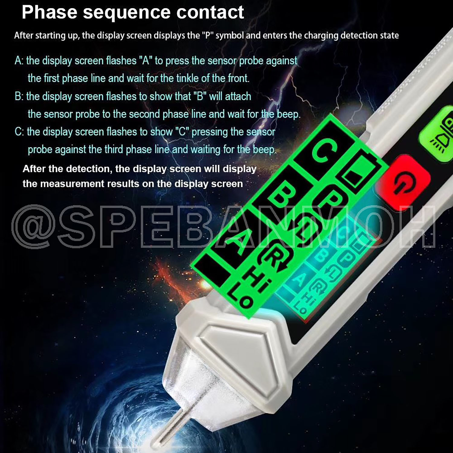 [ 1ชิ้น ] ET8901 ปากกาเช็คไฟ Voltage Alert ไขควงวัดไฟนอกสาย วัดไฟมีเสียง ปากกาวัดไฟ วัดไฟรั่ว AC Voltage Detectors ปากกาวัดไฟ non-contact AC voltage detectors ปากกาเช็คไฟ ไขควงเช็คไฟ ไขควงทดสอบไฟ