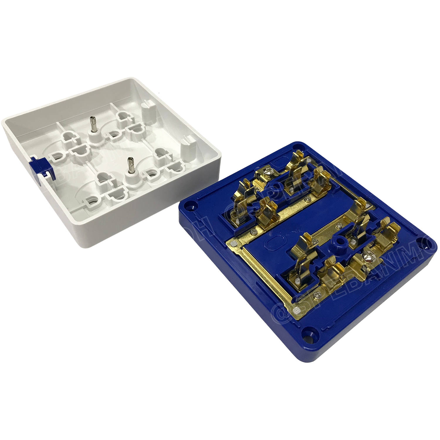 [ 1ชิ้น ] GR1634 เต้ารับ VENA 4ตำแหน่ง Triplex receptacle with earthing contact 16A 250V เต้ารับวีน่า ทูโทน-ซีรีส์ 4ที่ เต้ารับ VENA เต้ารับ 3ขา Cord Socket เต้ารับขากลม เต้ารับขาแบน มอก.166-2549 มาตรฐาน มอก. วีนา TIS 166-2549