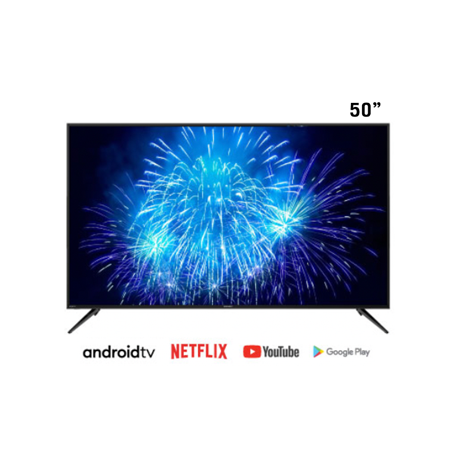 SHARP Android 9.0 4K UHD TV รุ่น 4T-C50BK1X ขนาด 50"