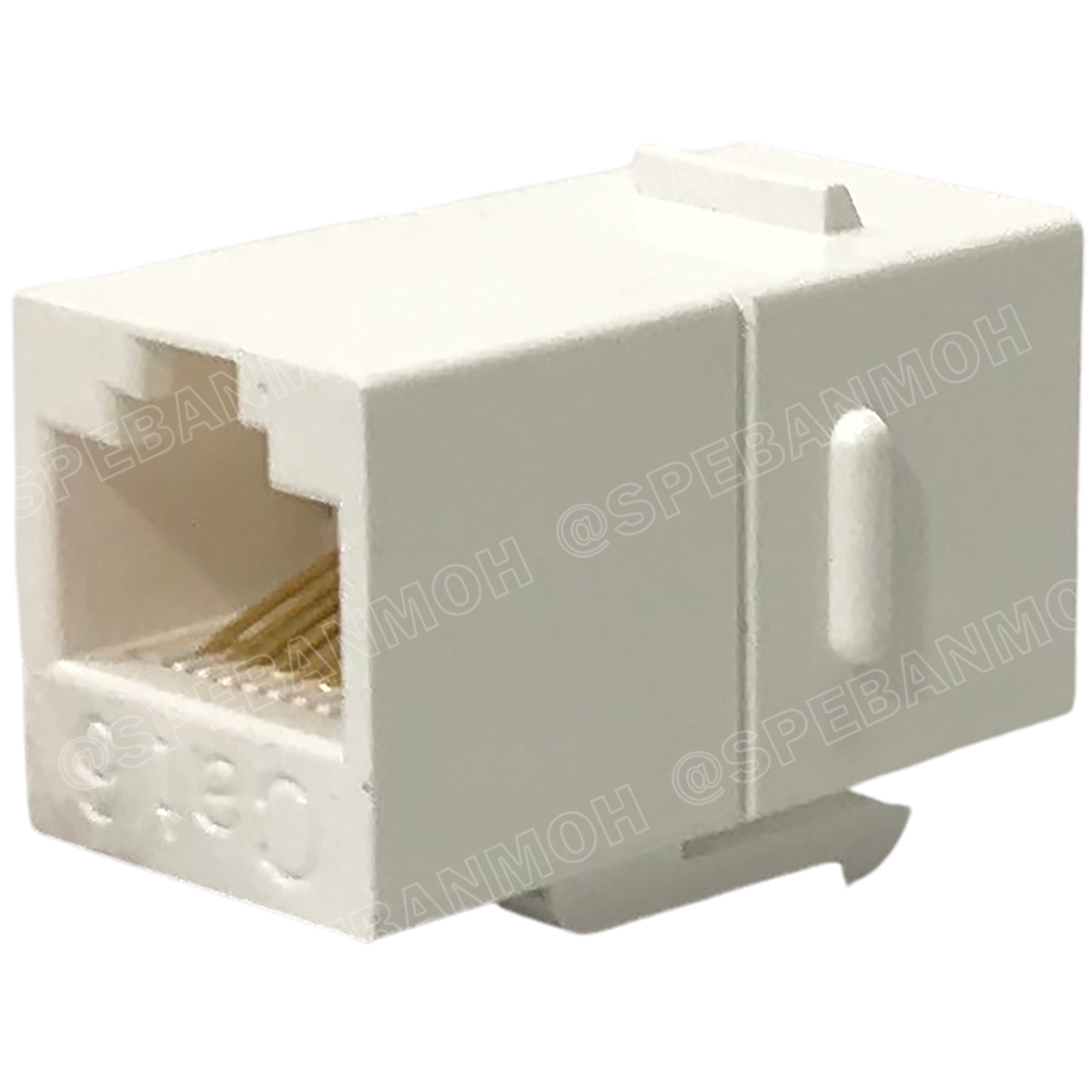 [ 1 ชิ้น ] US-4006IL ตัวต่อสายตัวเมีย 2 ด้าน Cat6 Connector In-Line or Patch Panel Insert RJ45 ตัวต่อสายแลนด์ LINK แจ็คต่อกลาง ตัวต่อสายแลนด์ RJ45 ตัวเมีย สำหรับใส่ Patch Panal LAN Jack Connector Cat6