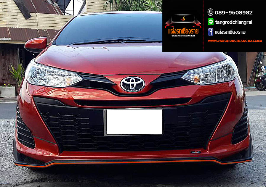 ชุดแต่ง Rider II v.2 Yaris ATIV 5 ประตู